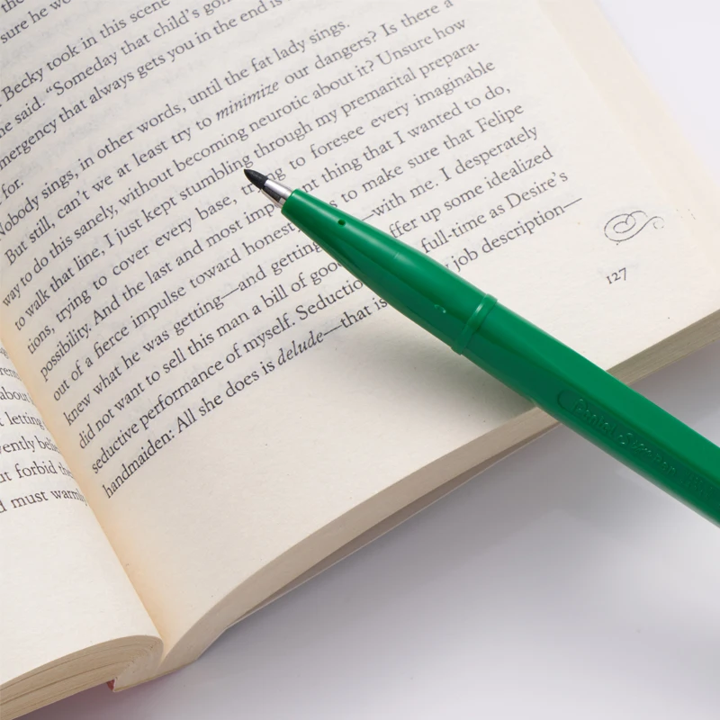 LifeMaster Pentel знаковая ручка волокно наконечник прочный на водной основе Чернила для