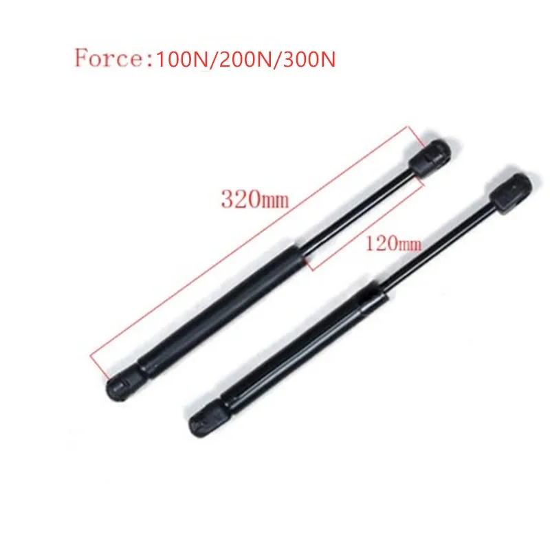 

Free shipping 2pcs 320mm central distance, 120 mm stroke, pneumatic Auto Gas Spring for car , Lift Prop Gas Spring Damper