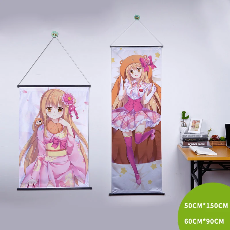 Home Decorative Poster Anime Cartoon Wall Scroll | Дом и сад