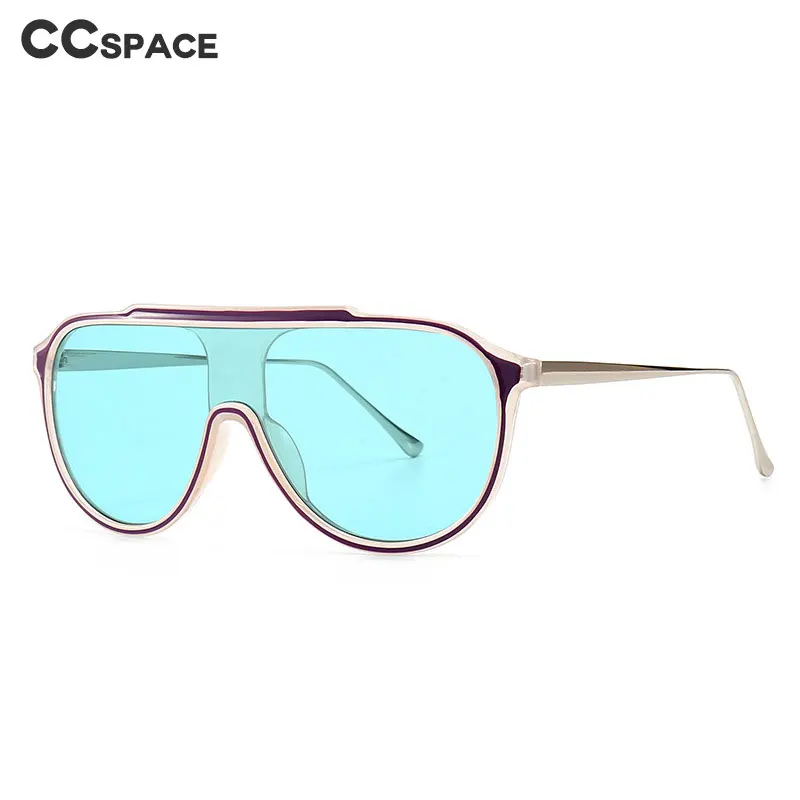 46584 очки большого размера солнцезащитные с одной линзой для мужчин и женщин