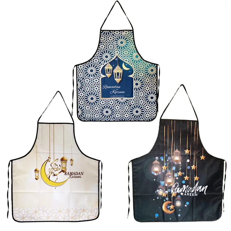 

ИД украшение Мубарак Рамадан фартуки ИД Мубарак выпечки анти-горячие перчатки для мусульман, ИД вечерние украшения для дома
