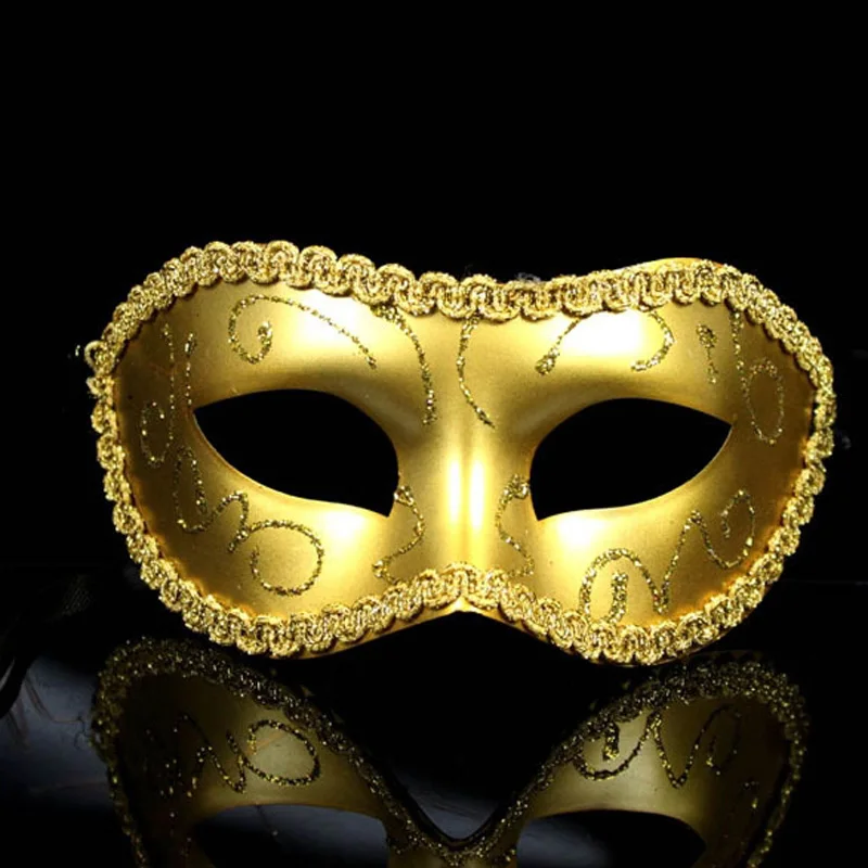 Горячая привлекательная сексуальная Женская Мужская Черная кружевная маска для
