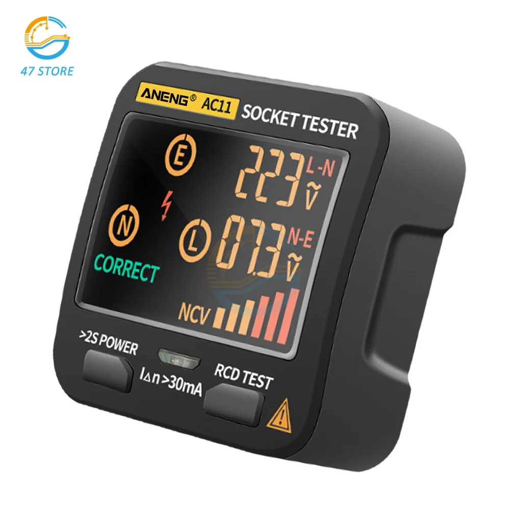 

Многофункциональная СВЕТОДИОДНАЯ вилка постоянного тока с цифровым дисплеем, испытательная цепь, фазовая испытательная вилка, британский ...