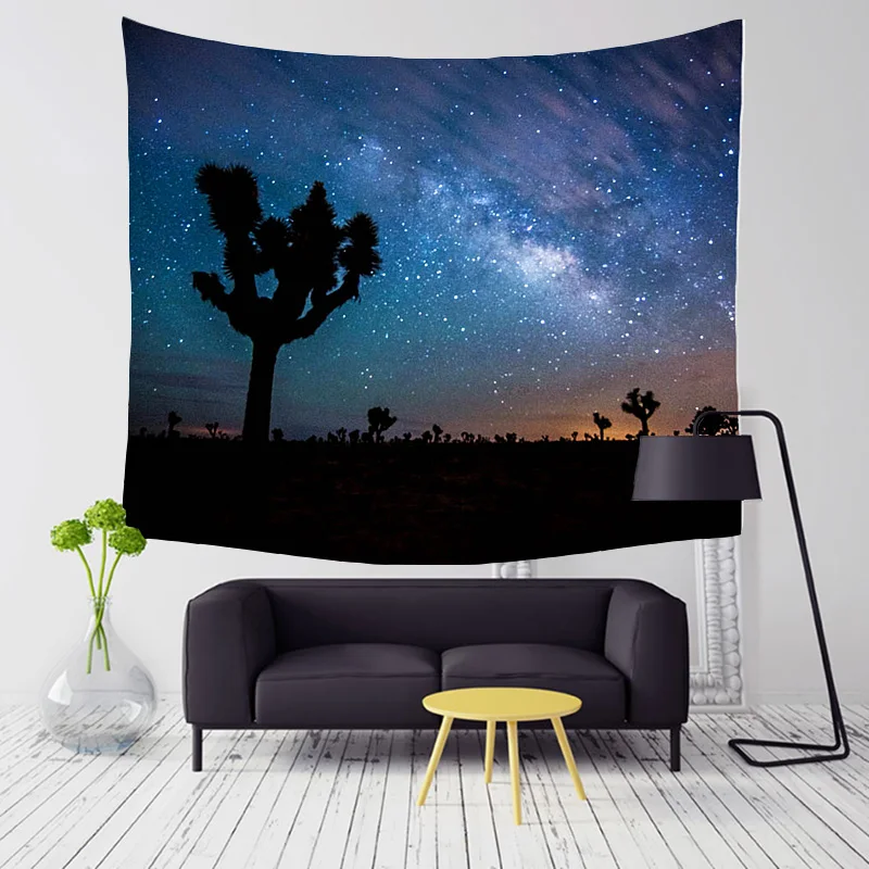 2021 Новый Блестящий Прочный Настенный подвесной красивый лес звездное небо