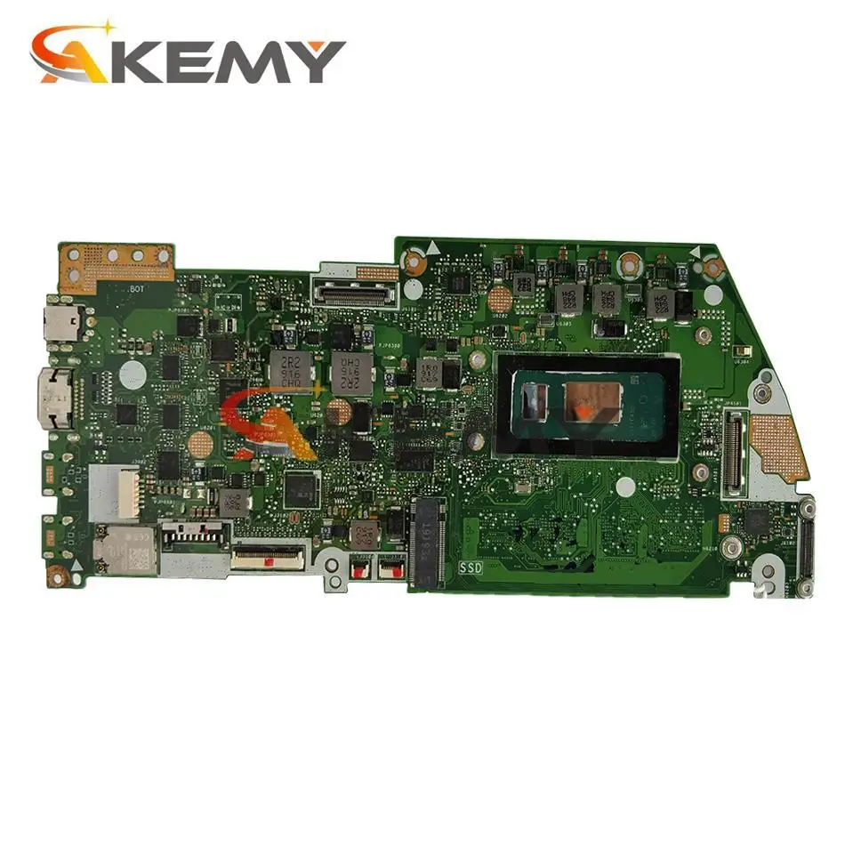 akemy for asus ux362fa el142t zenbook flip ux362 laptop mainboard motherboard with i5 8265u cpu 8gb ram tested full 100 free global shipping