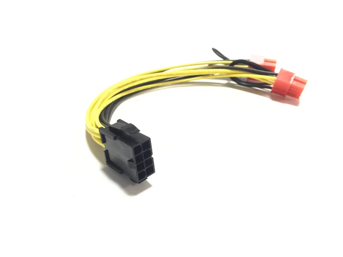 20 см PC источник питания CPU Molex 8 pin до 2 PCI e 8pin(6 + 2) pci express разъемы видеокарты