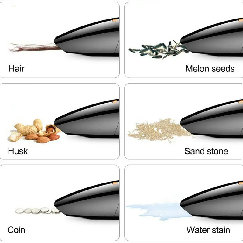 

120W 12V Car Portable Vacuum Cleaner Wet Dry Handheld Vacuum