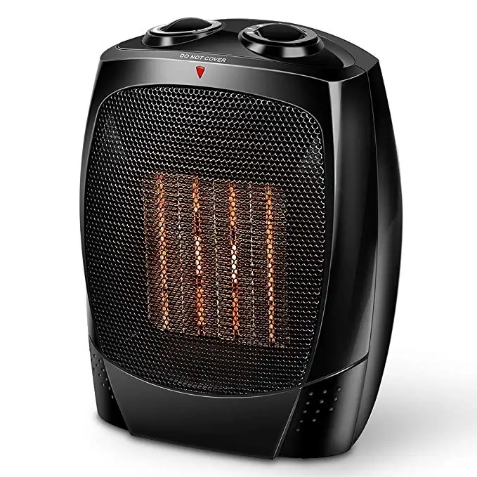 Space Heater Electric Tip-Over & Overheat Protection for Home Office Adjustable Thermostat Quiet Portable Indoor | Бытовая техника