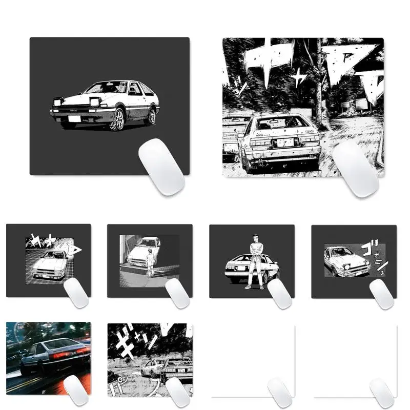 

Initial D Anime Cartoon Racing Office Mice Gamer Soft Mouse Pad Game Office Work Mouse Mat pad Non-slip Laptop Cushion mousepad