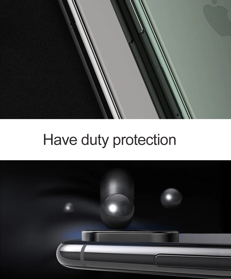 Защитная пленка для объектива камеры для iPhone 11 Pro XS Max XR X чехол металлический защитный чехол для объектива телефона для iPhone X XR XS 11 Pro Чехол