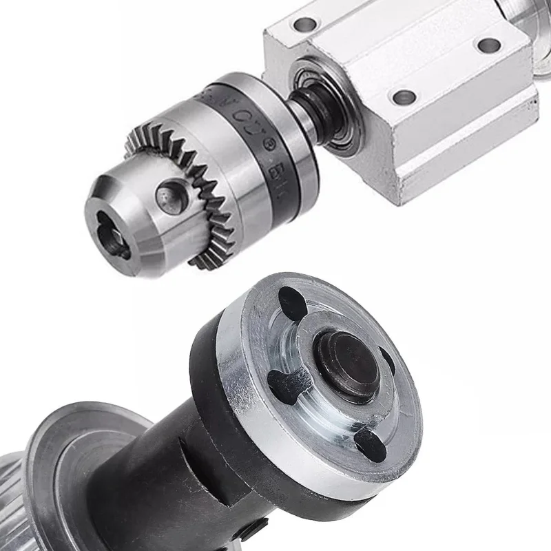 

No Power Spindle Assembly Small Lathe Accessories Trimming Belt JTO/B10/B12 Drill Chuck Set DIY Woodworking Cutting