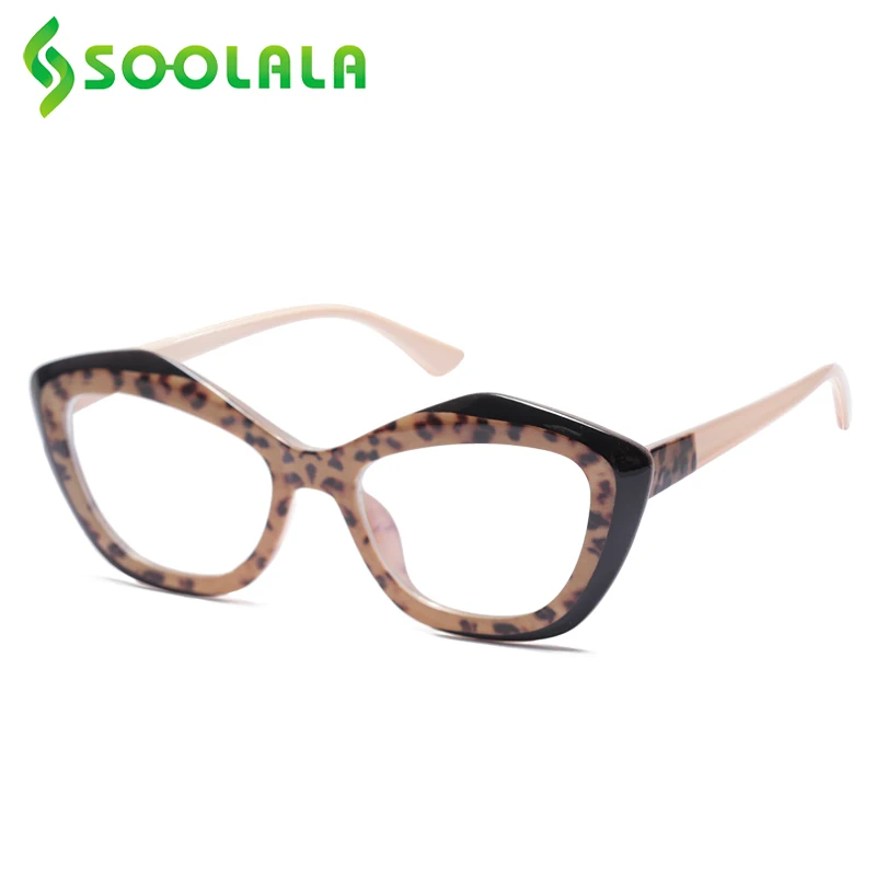 Женские очки для чтения SOOLALA солнцезащитные с бабочкой и цветочным рисунком