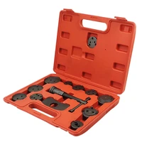 13pcs car auto wheel cylinder disc brake pad caliper repair kit replacement piston rewind hand tool repair care accessories