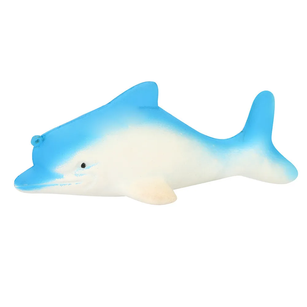 Океаническая Cetacean медленно поднимающаяся сжимаемая игрушка для снятия стресса