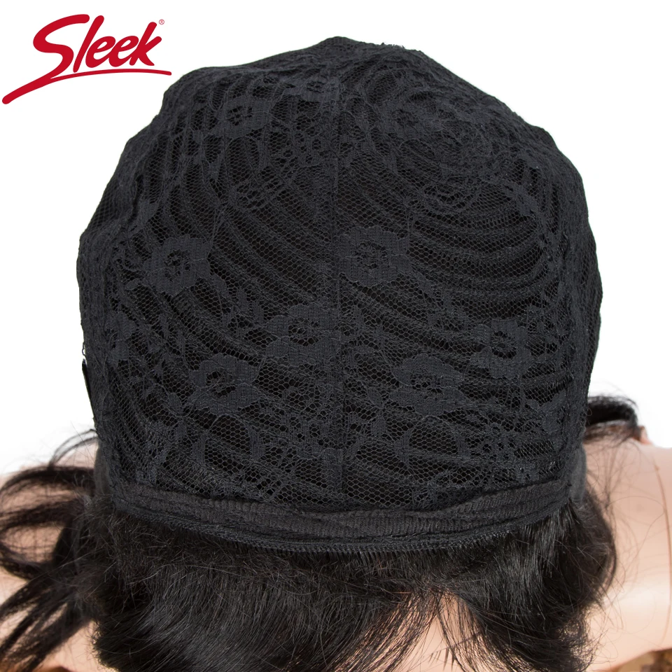 Гладкие парики из человеческих волос короткий парик для женщин 100% бразильских Remy