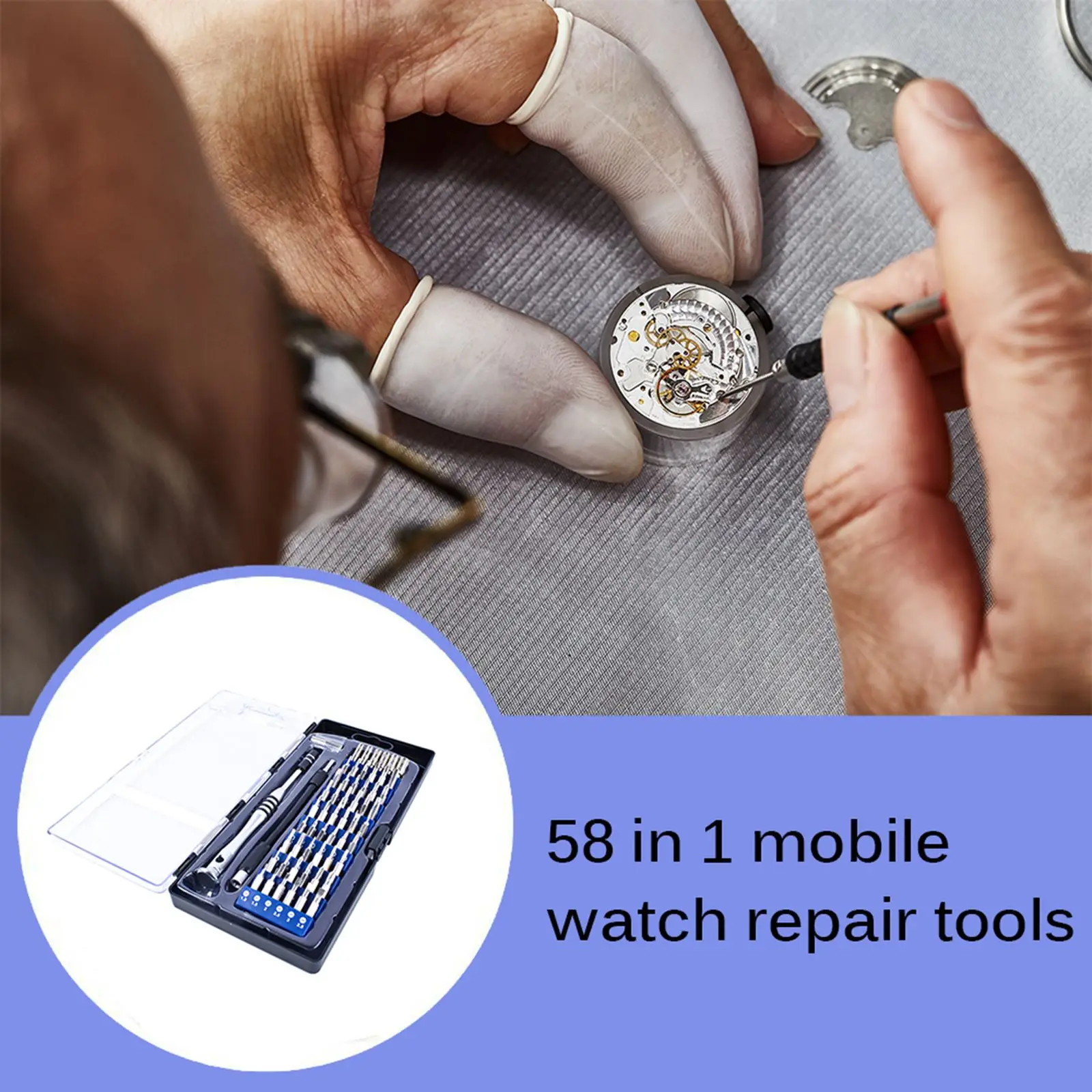 

New Screwdriver Set Precision Torx Hex Screw Driver Bit Kit Magnetic Bits 58 In 1 Multitools Repair Mobile Phone Hand Tools