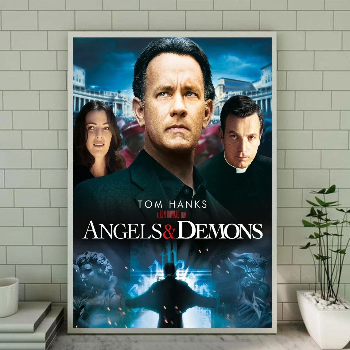 

Постер из фильма «Ангелы и демоны», художественные принты на холсте, украшение для дома, настенная живопись (без рамки)