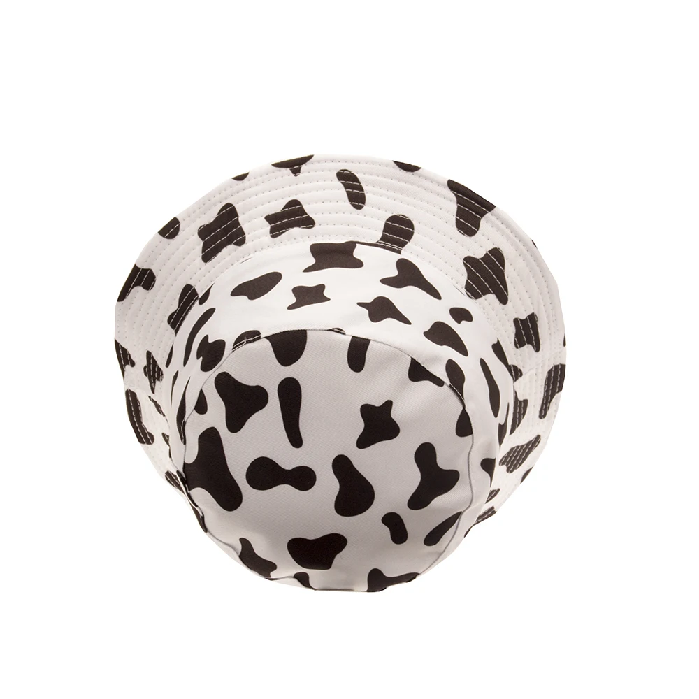 Шапка с коровой Мужская двухсторонняя Рыбацкая шапка популярным логотипом