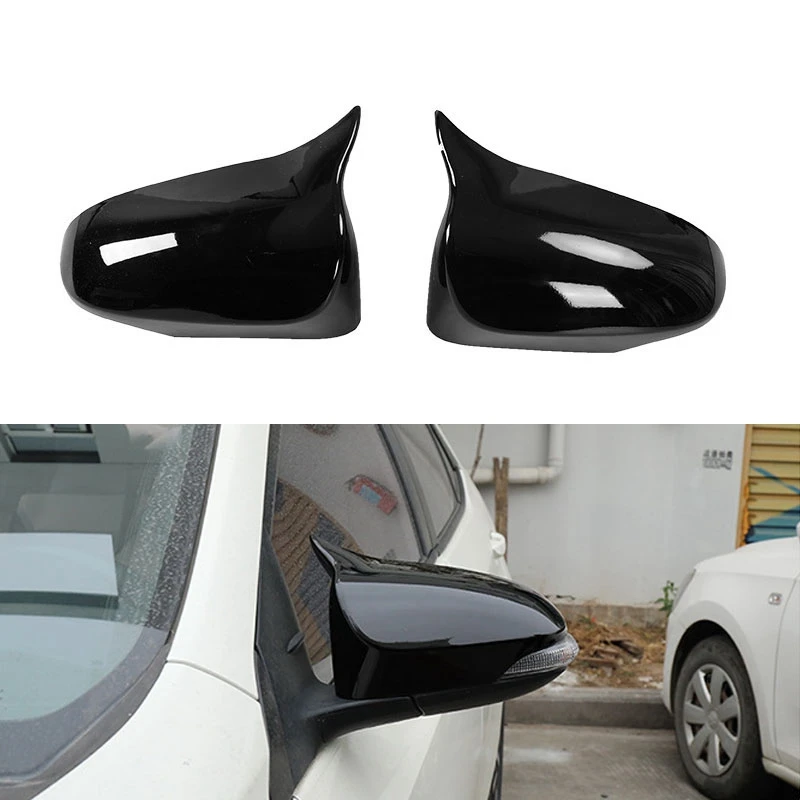 

Car Rear View Mirror Cover Side Door Side Wing Mirror Case for Toyota Camry 2012-2017