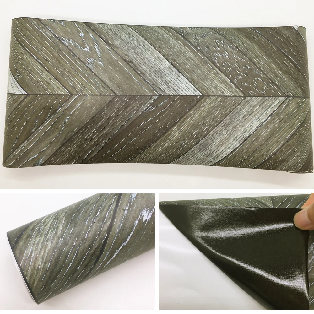 

Funlife 20x300cm Ground Sticker Anti-slip Waterproof Self-adhesive PVC Floor Sticker for Bedroom Bathroom Kitchen Home Decor