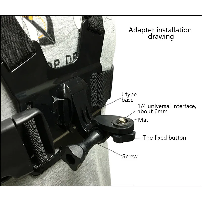 

2021 New Mobile Phone Chest Mount Harness Strap Holder Cell Phone Clip Action Camera Adjustable Straps for Xiaomi for Iphone