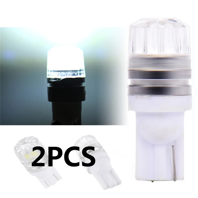 

2Pcs T10 5050 5SMD LED Car Vehicle Side Tail Lights Super Bright Low Consumption Long Lasting Fashion Bulbs Lamp White#294304