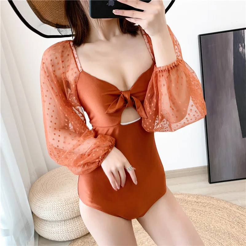 Цельный купальник размера плюс для женщин Плавательный костюм 2020 новая