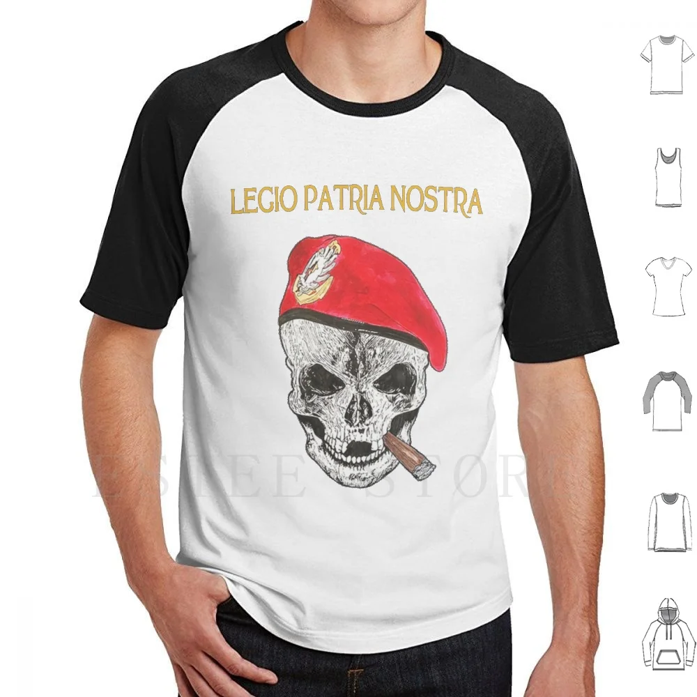 Футболка с надписью Французский иностранный легион хлопковая принтом экракль