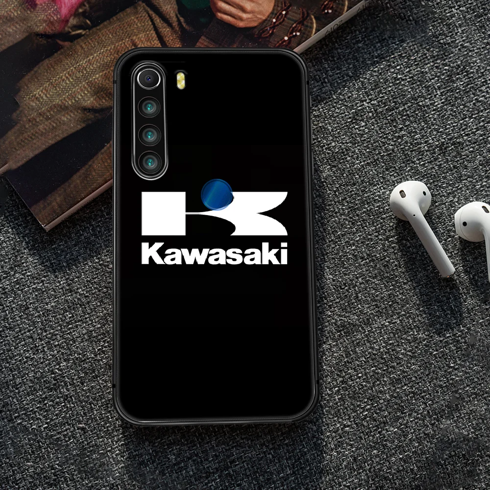 

Japanese brand Kawasaki Phone Case Cover Hull For XIAOMI Redmi 7a 8a S2 K20 NOTE 5 5a 6 7 8 8t 9 9s pro max black Etui pretty