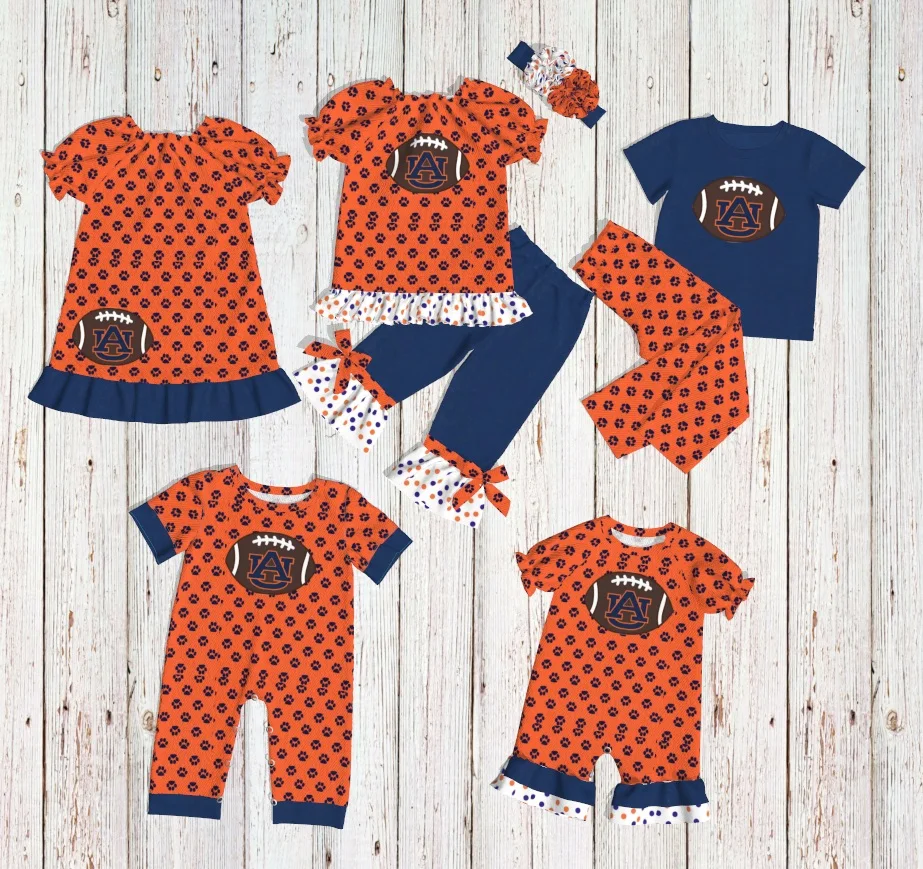 New arrive sports football toddler baby boutique children's girl clothes wholesale kids clothing 2GK906-1331-HY | Детская одежда и