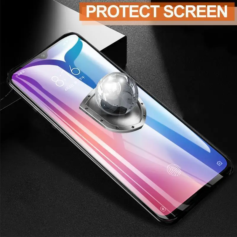 9D полностью изогнутое закаленное стекло для Redmi 8 7A 7 K20 Pro Защитная пленка для экрана для Xiaomi Redmi Note 8 7 5 Pro 9T Pro