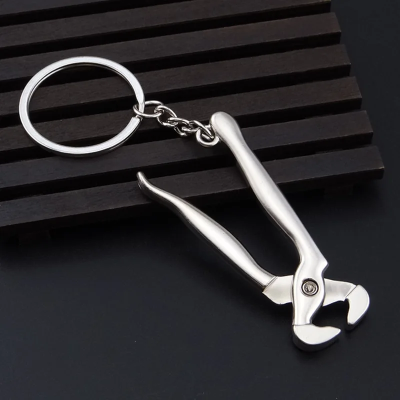 Fashion Tools Keychains Spanner Hammer Saw Axe Wrench Electrodrill Scissors Alloy Pendants with Chains useful Key chains | Дом и сад