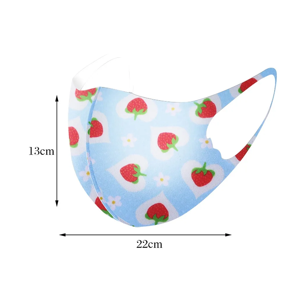 

1pcs Neutral Children Personality Face Mask Protective Reusable Washable Comfortable Outdoor Mouth Mask Mascarillas Nino