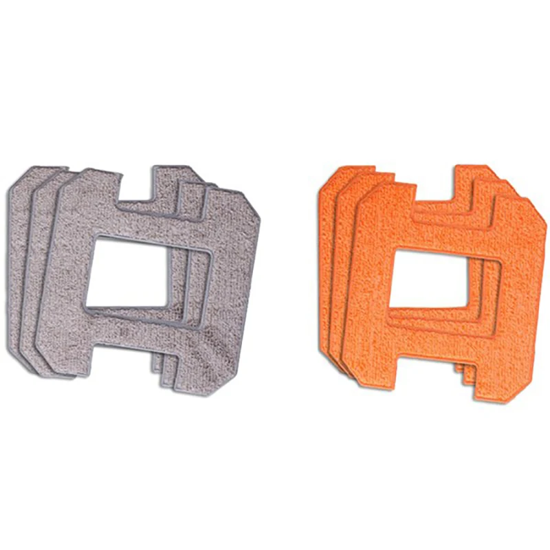 Для Liectroux Robot X6 Запчасти для пылесоса волокна тряпки швабры 4 комплекта очистки