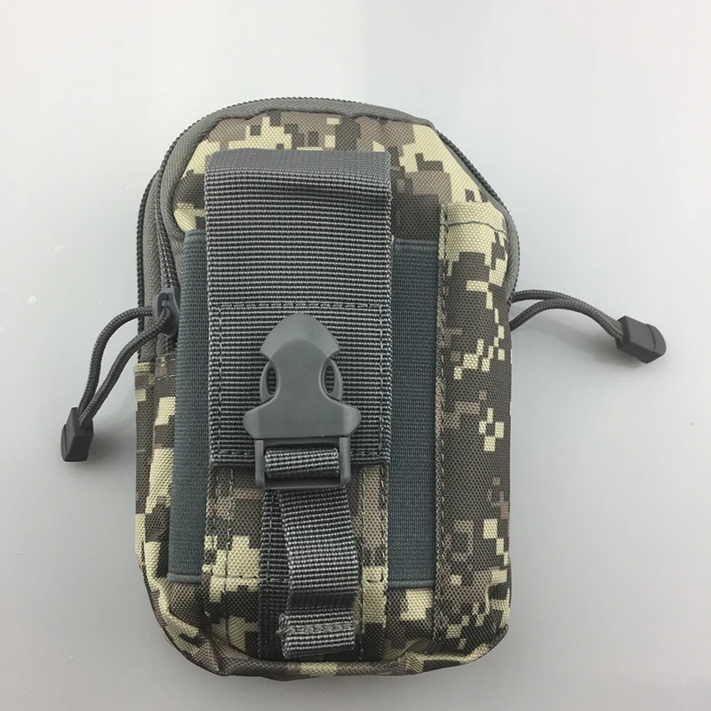 ACU Спортивная повседневная Тактическая Военная уличная поясная Сумка Molle, Мужская Спортивная повседневная поясная сумка, чехол для телефона, кемпинга, охоты - Цвет: ACU