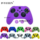 Силиконовый резиновый чехол IVYUEEN для контроллера XBox Series S X, защитный чехол с аналоговой палкой для большого пальца