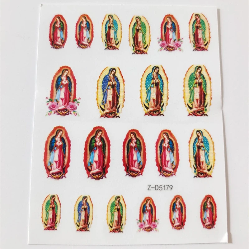 Наклейки для ногтей с ангелом 3D Самоклеящиеся наклейки изображением маленьких