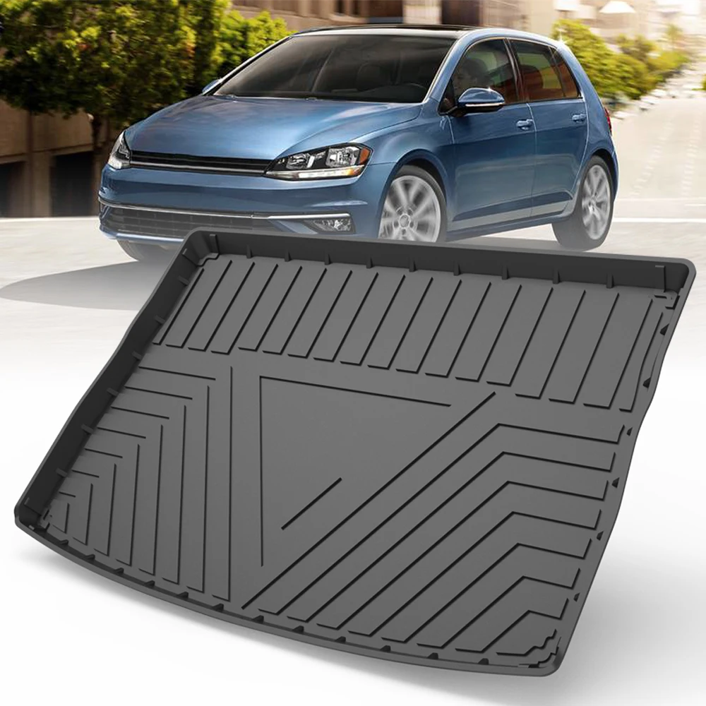 

Custom TPE Car Trunk Protector Mat For Volkswagen Golf 2014 2015 2016 2017 2018 2019 2020 Car Accessories Custom Cargo Liner