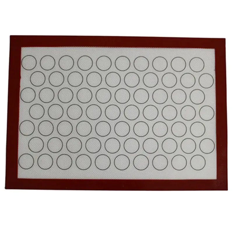 Домашний антипригарный силиконовый коврик печь для выпечки выпечка Макарон лист