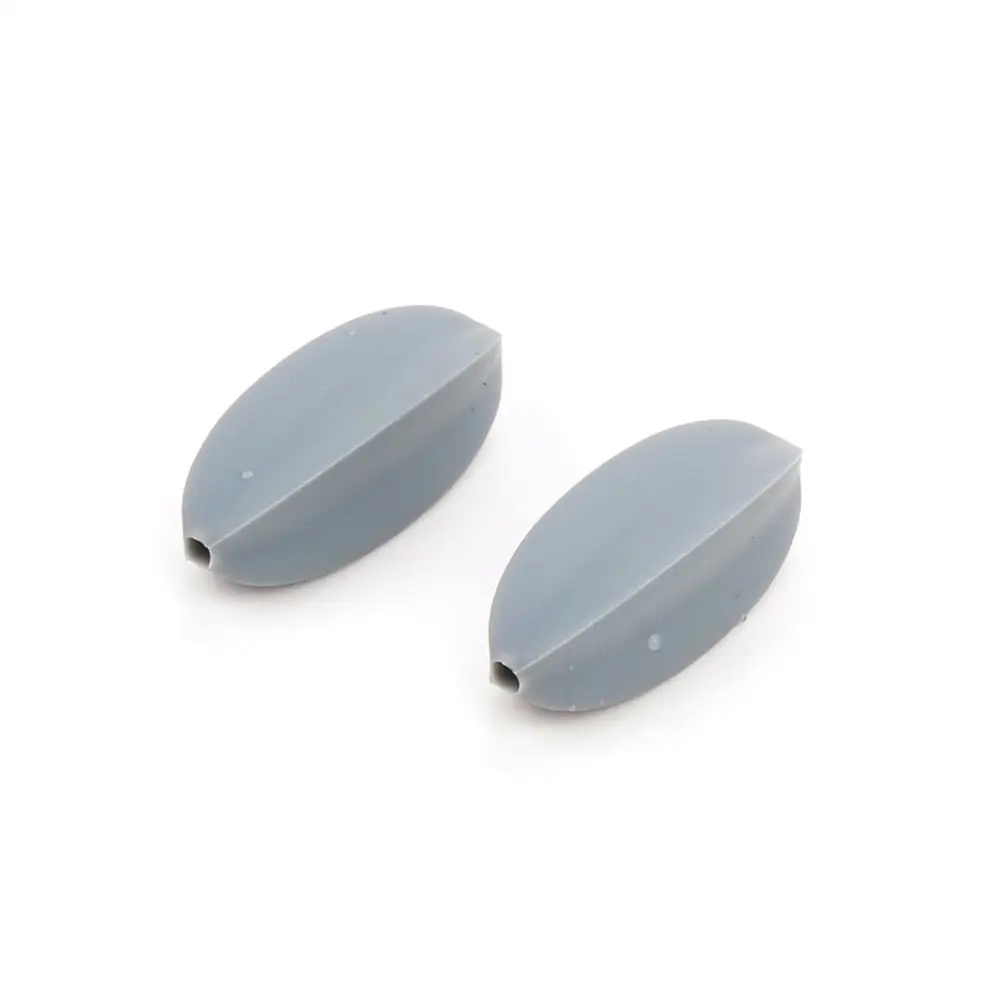 LOFCA-Cuentas de silicona con forma de estrella de mar, collar de dentici&oacute;n de silicona, cadena de chupete sin BPA, cuentas de mordedor para beb&eacute; de grado alimenticio, 50 Uds.-3