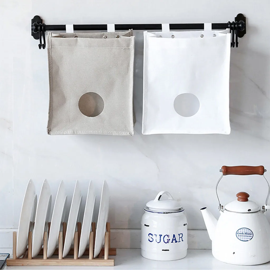Подвесная сумка для хранения многоразовая кухонная держатель настенный