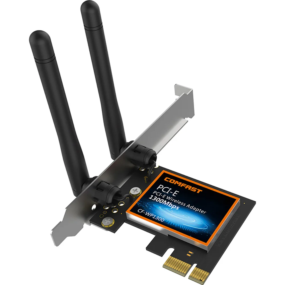 Беспроводной двухдиапазонный Wi Fi адаптер PCI Express 2 4 ГГц/5 ГГц 300/650/1300 Мбит/с E