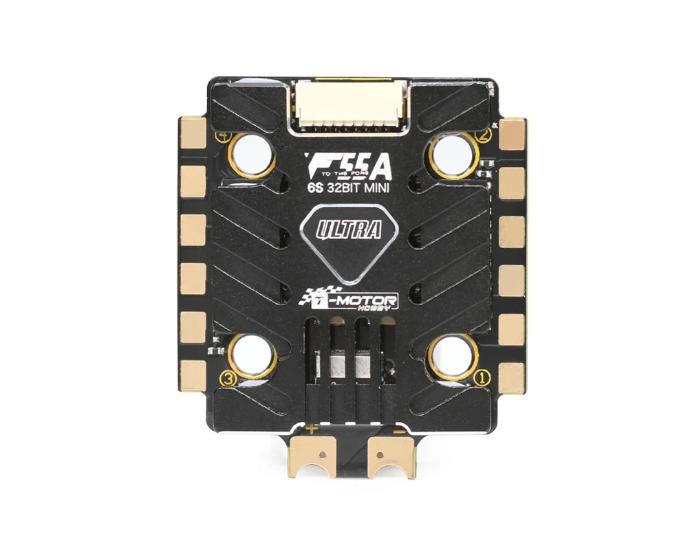 T motor Ultra F55A 55A Mini 4 в 1 6S 32BIT ESC контроллер скорости BLHeli_S 20x20 мм DShot150 DShot300 DShot600 RC FPV