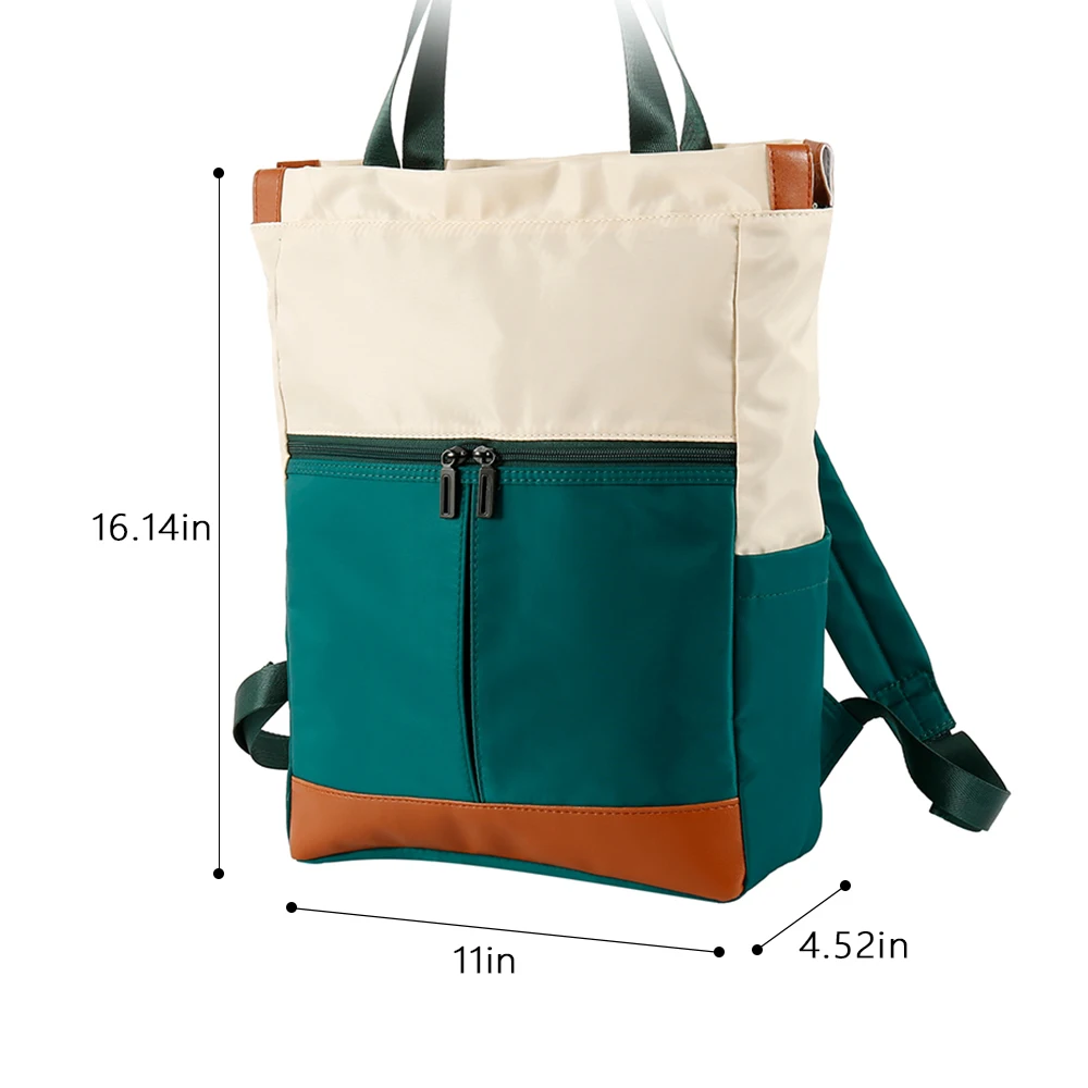 Рюкзак для ноутбука водонепроницаемый нейлоновый женский большой вместительный