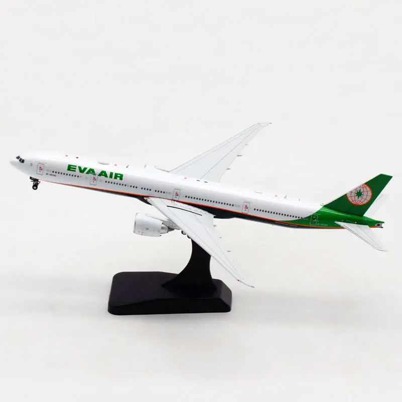 1/400 B777 300ER B 16740 EVA эйр игрушечные модели самолетов литья под давлением пластиковая