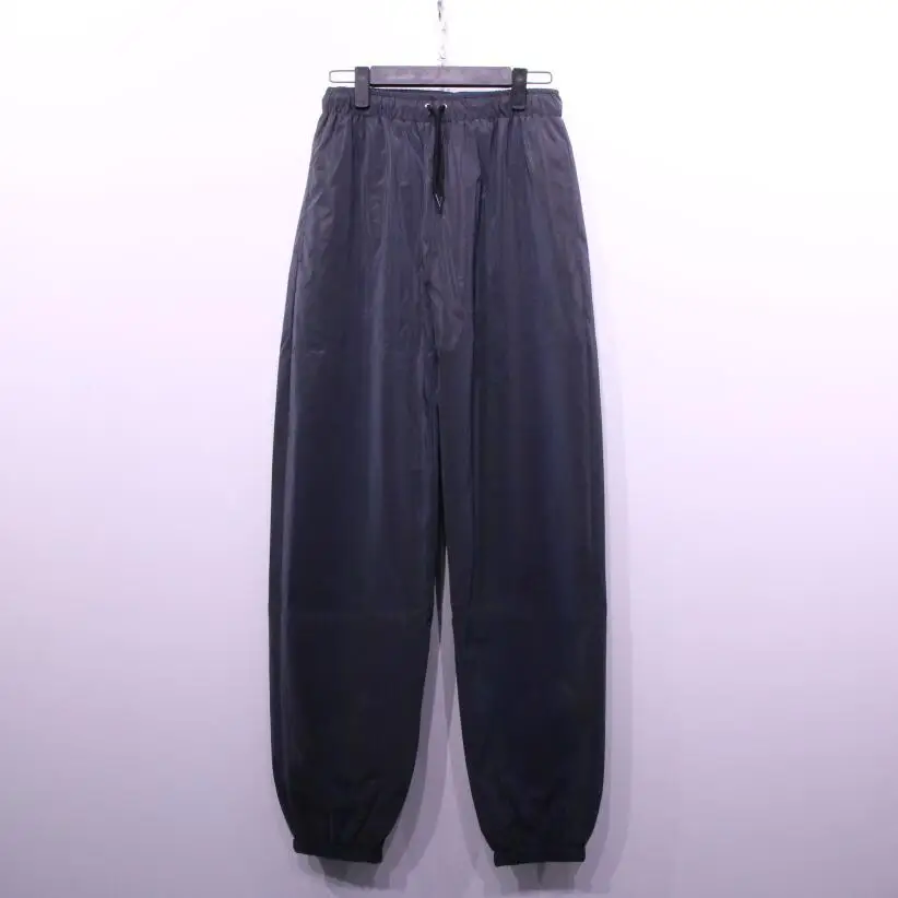 

Autumn winter men night shiny colorful reflective joggers elastic waist pants man street dance hip hop sweatpants pantalones