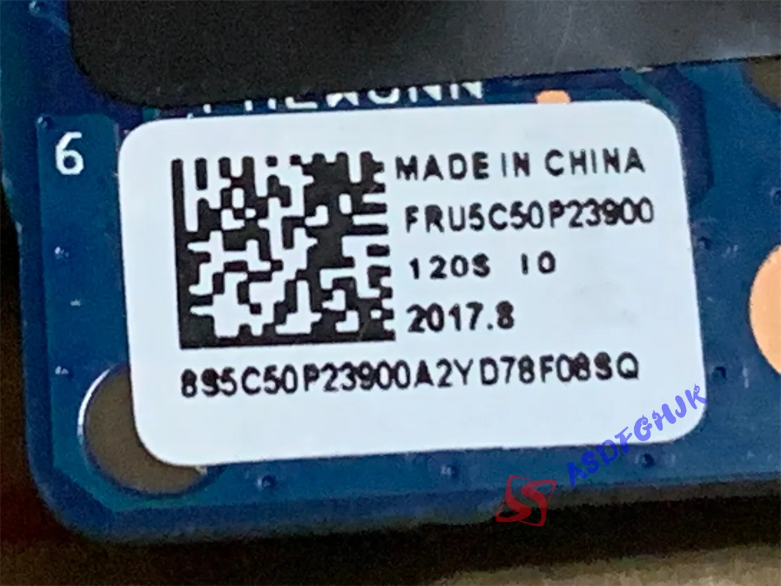 Оригинальная плата 5C50P23900 для Lenovo IdeaPad 120s-11iap USB IO с кабелем полностью
