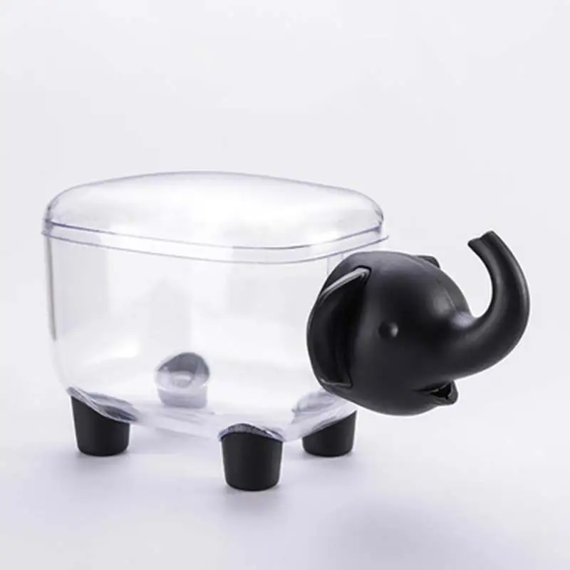 Симпатичная овечка креативный мини пластиковый ящик для хранения ватных палочек