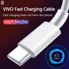Кабель для быстрой зарядки Vivo, 3 А, два двигателя, кабель для быстрой зарядки vivo NEX 3 vivo X50 vivo Y30, vivo V20 se