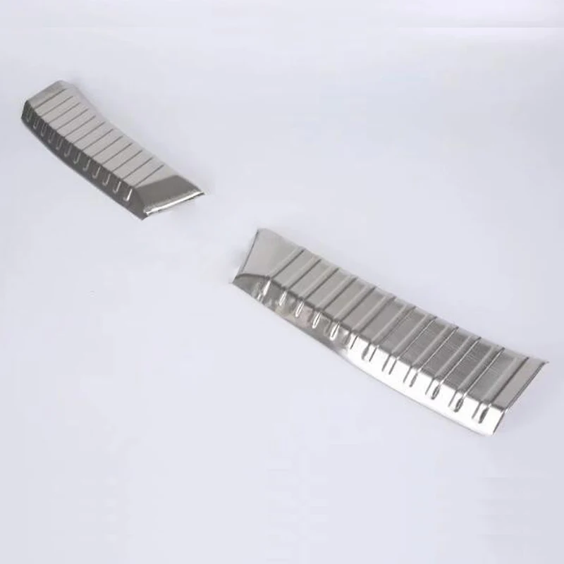 Защитные чехлы из нержавеющей стали для задних бамперов крыла багажника порога